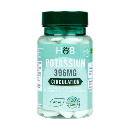 Holland & Barrett Potassium 396mg 120 tabl.