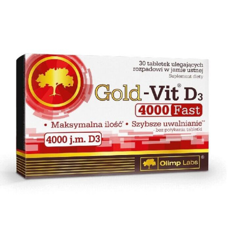 Olimp Gold VIT D3 4000 Fast 30 tabl.