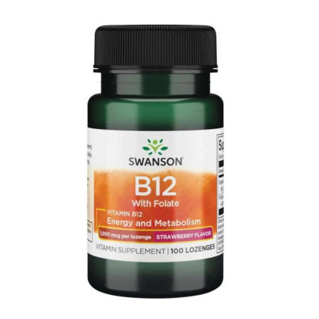 Swanson Vitamin B12 1000µg 100 lozenges