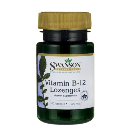 Swanson Vitamin B12 1000µg 100 lozenges