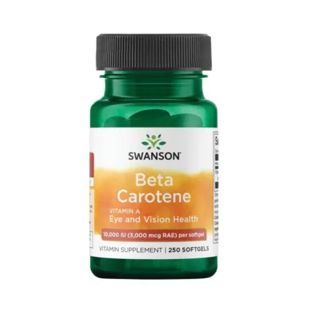 Swanson Beta Carotene (Vitamin A) 10000 IU 250 softgels