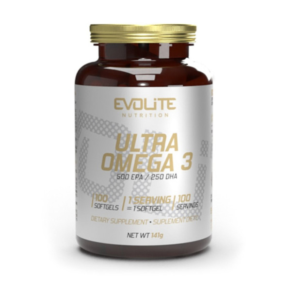 Evolite Ultra Omega 3 500EPA / 250DHA 100 softgels