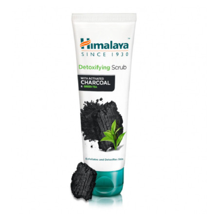 Himalaya Detoxifying Scrub Charcoal & Green Tea 75ml