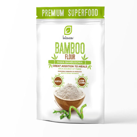 Intenson Bamboo flour 500g Mąka bambusowa KETO