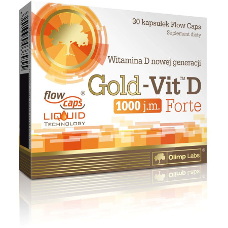 Olimp Gold-VIT D Forte 1000 30 kaps.