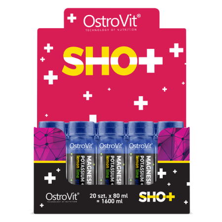 OstroVit Magnesium Potassium + B6 SHOT 20 x 80 ml