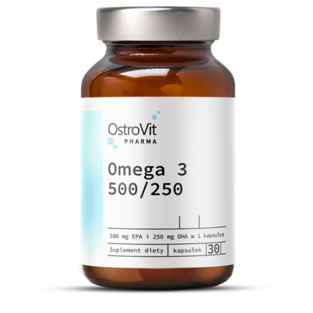 OstroVit Pharma Omega 3 500/250 30 kapsułek