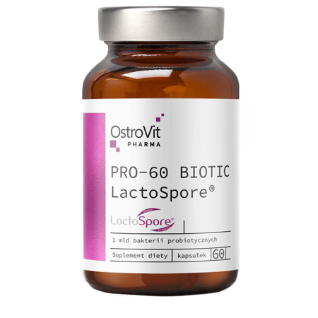 OstroVit Pharma PRO-60 BIOTIC LactoSpore 60 kapsułek