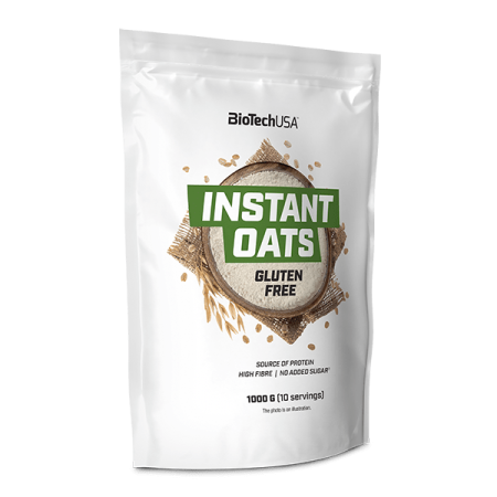 BioTech Instant Oats 1000 g - gluten free