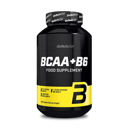 BioTech BCAA+B6 200 tabl.