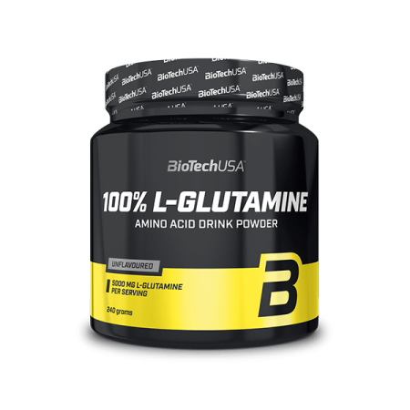 BioTech 100% L-Glutamine 240 g