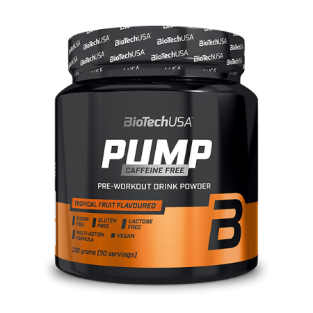 BioTech Pump Caffeine free 330 g