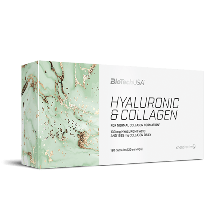 BioTech Hyaluronic & Collagen 120 kaps.