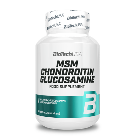 BioTech MSM Chondroitin Glucosamine 60 tabl.