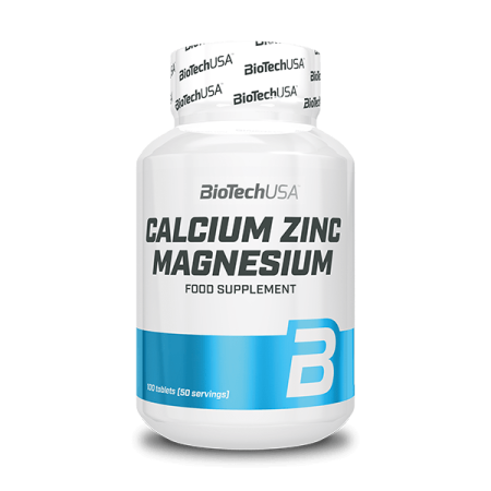 BioTech Calcium Zinc Magnesium 100 tabl.