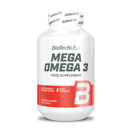 BioTech Mega Omega 3 180 kaps.