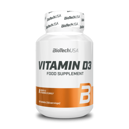 BioTech Vitamin D3 50mcg 120 tabl.