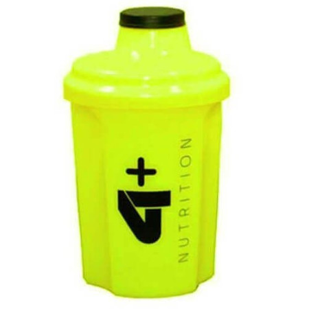 4+ Nutrition Shaker zakręcany Yellow 300ml