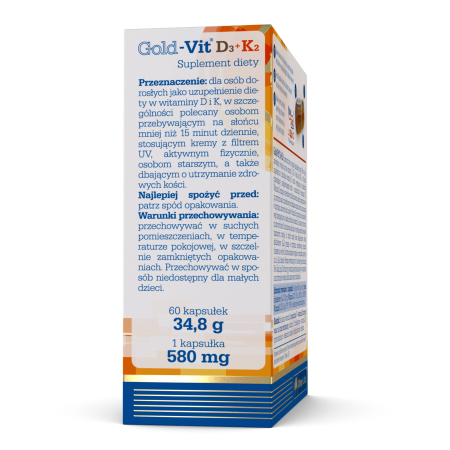 Olimp Gold-Vit® D3+K2 2000 IU 60 kaps.