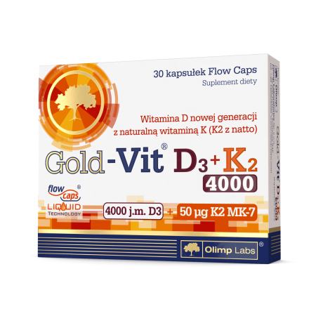 Olimp Gold-Vit® D3+K2 4000 IU 30 kaps.