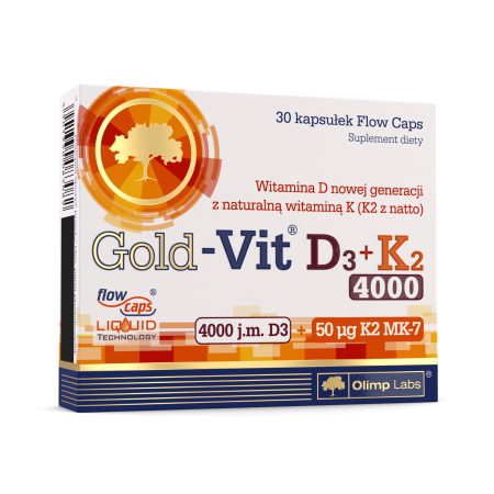 Olimp Gold-Vit® D3+K2 4000 IU 30 kaps.